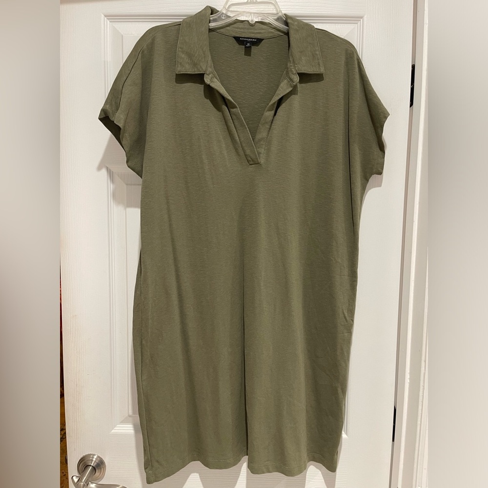 BANANA REPUBLIC COTTON DRESS SIZE MEDIUM